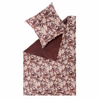 SATIN BETTWÄSCHE SALMLO - Rot, Textil (140/200cm) - Esprit