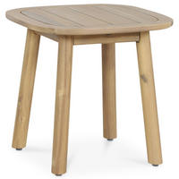 BEISTELLTISCH OUTDOOR SURIN natur - Naturfarben, Holz (50/50/48cm) - IDIMEX