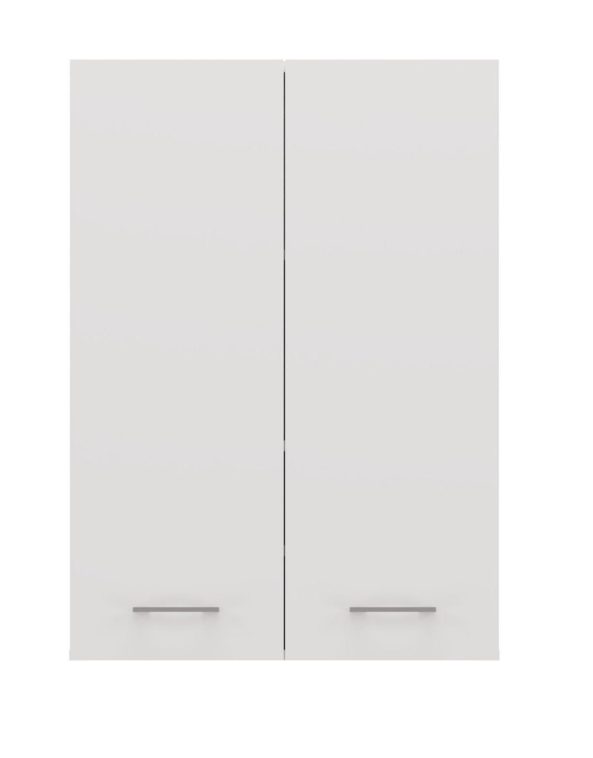 BADEZIMMERSCHRANK POLA MINI DD - WEISS - Weiß, Holzwerkstoff (64/90/30cm) - CDF