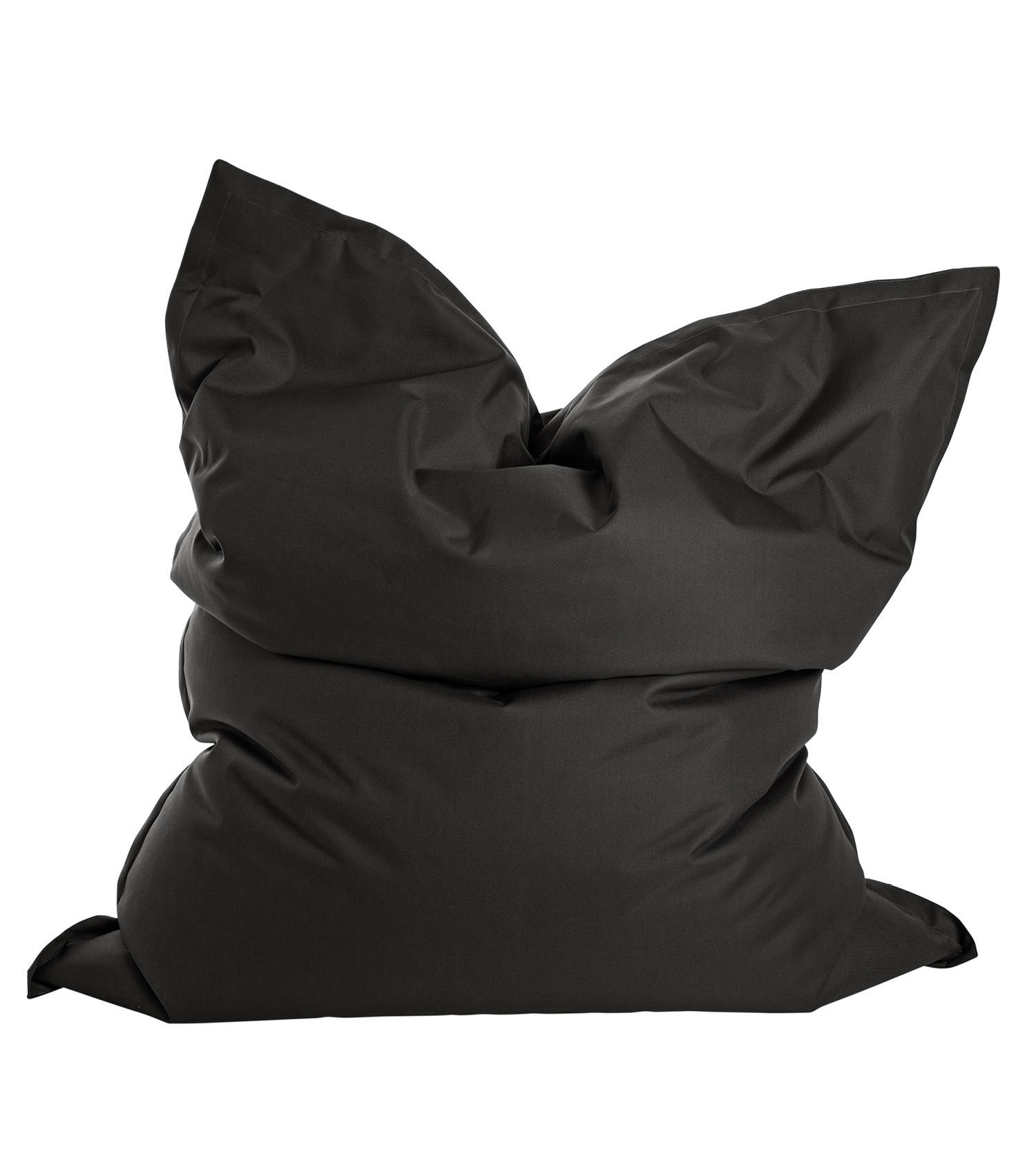 SITZSACK XXL Der Große - Schwarz, Textil (125/155/20cm) - Mokebo