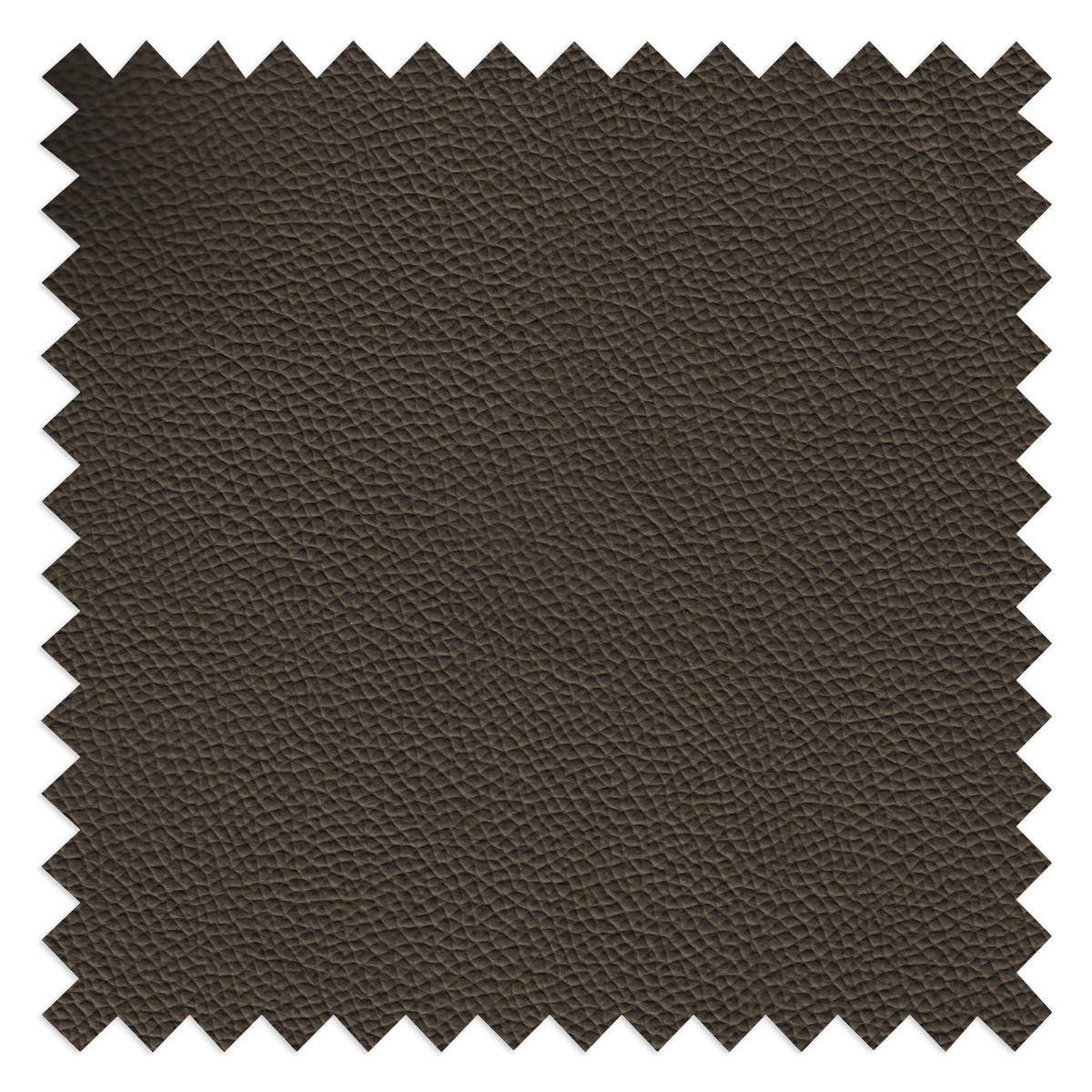 RELAXSESSEL mit Hocker - Echtleder / Kunstleder - Schlammfarben/Braun, Leder/Birkenholz (90/104/91cm) - home24