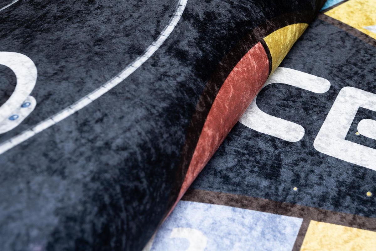 TEPPICH EMMA Dunkelblau 140/200 cm - Dunkelblau, Kunststoff (140/200cm) - Tapiso