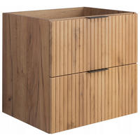 WASCHBECKUNTERSCHRANK Craft Eiche 60/57/46 cm - Eichefarben, Holzwerkstoff (60/57/46cm) - Rodan
