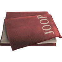WOHNDECKE TOUCH Rouge-Natur 220 x 240cm - Weinrot, Textil (220/240cm) - Joop!