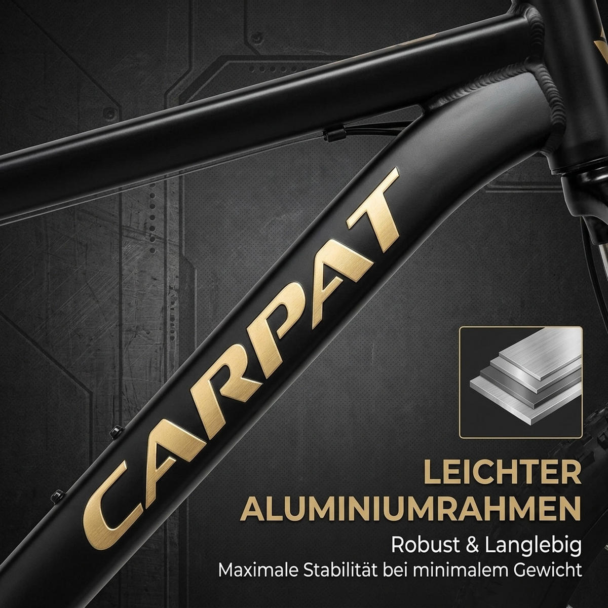 MOUNTAINBIKE 29 Zoll Schwarz – 21-Gang Schaltung - Hydraulische Scheibenbremsen — Hardtail-Rahmen aus Aluminiumlegierung - Schwarz, Metall (20cm) - Oxeza