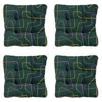 SITZKISSEN Joah 47/47 cm 4er-Set - Grün, Textil (47/8/47cm) - Madison