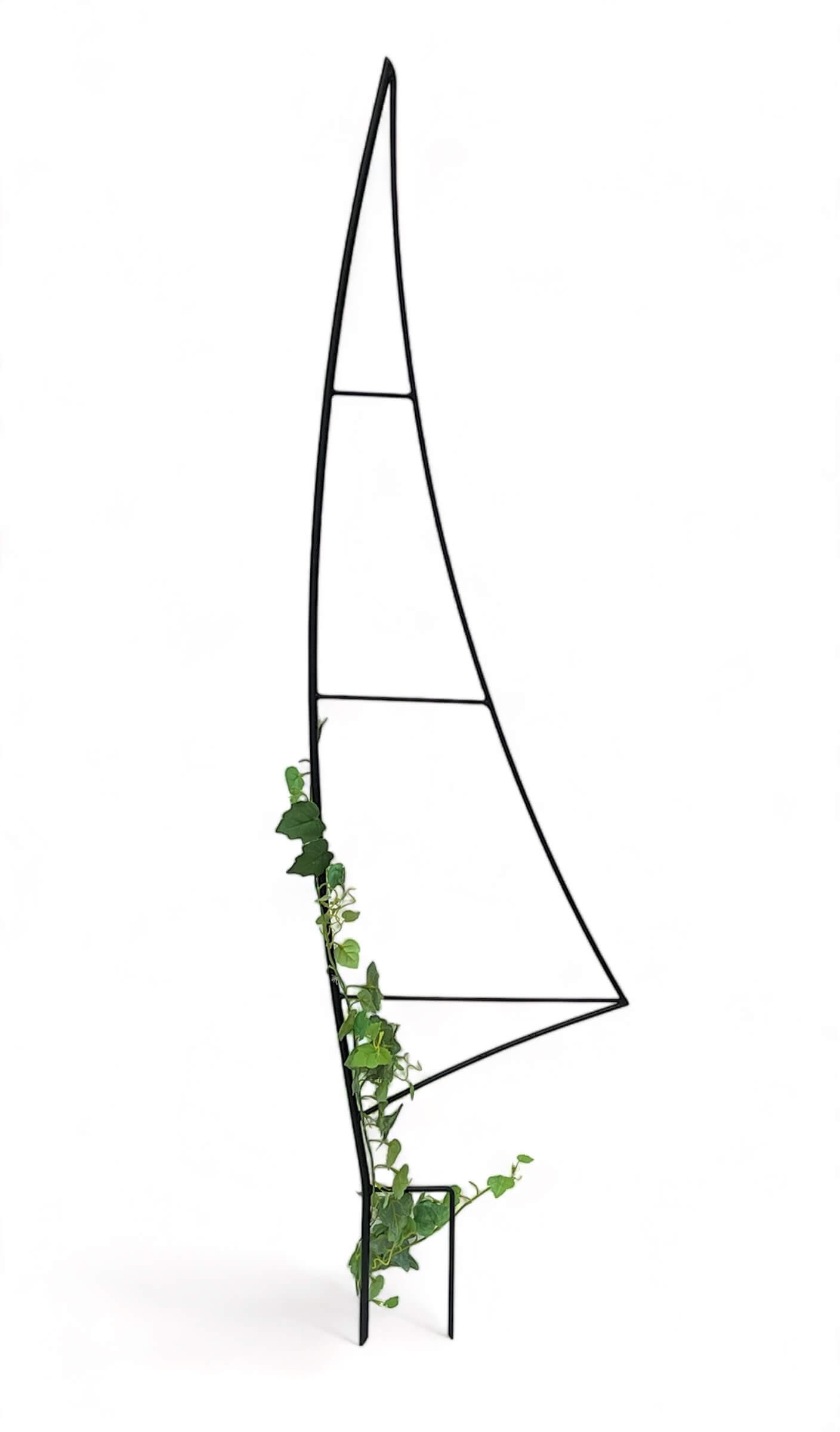 DanDiBo Rankhilfe Schwarz 40x147x0.6 cm