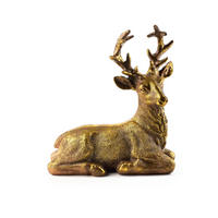 WEIHNACHTSFIGUR Santa Lila Gold 20/8/19 cm Kunstoff - Goldfarben, Kunststoff (8/19/20cm) - Mondex