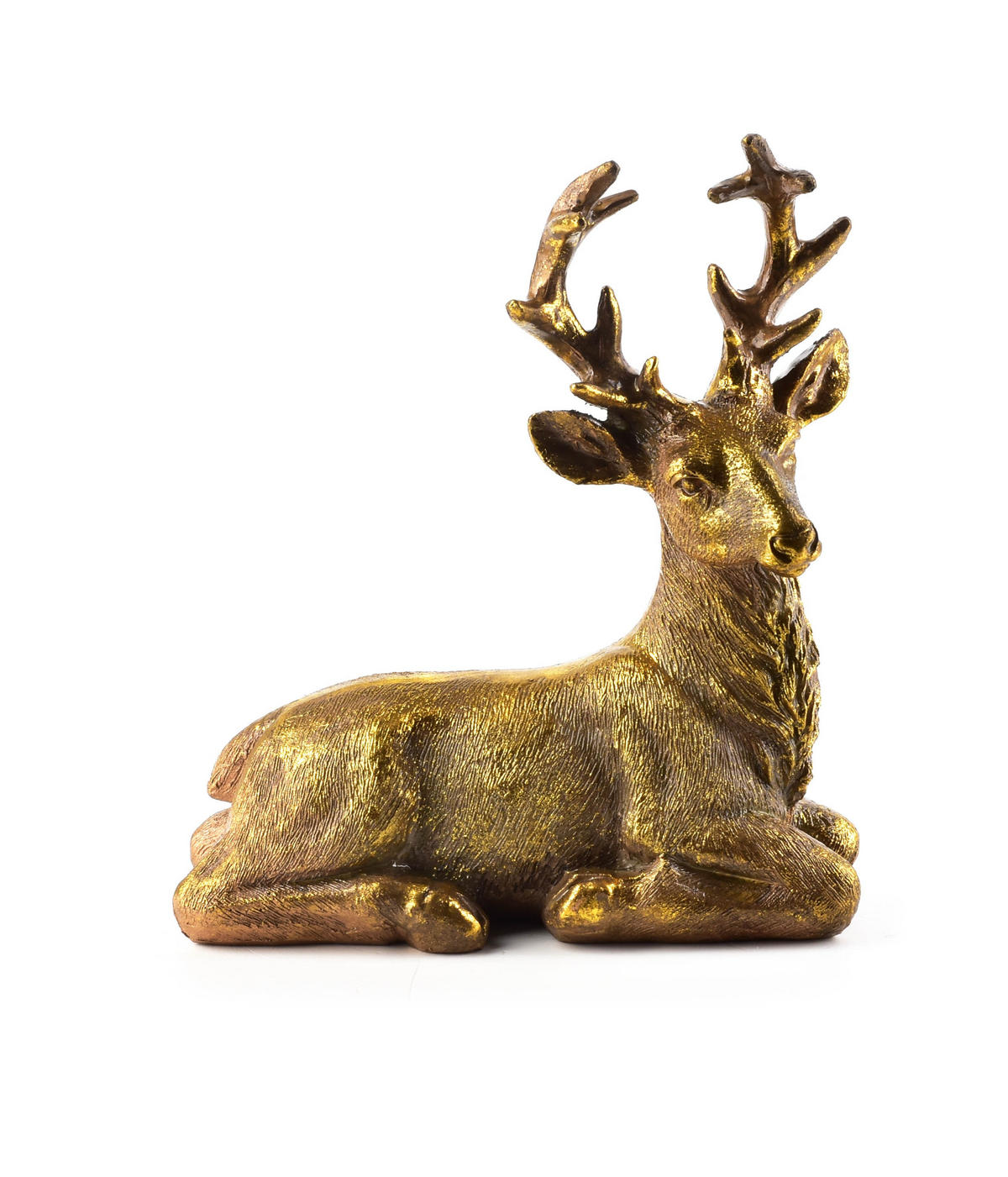 WEIHNACHTSFIGUR Santa Lila Gold 20/8/19 cm Kunstoff - Goldfarben, Kunststoff (8/19/20cm) - Mondex