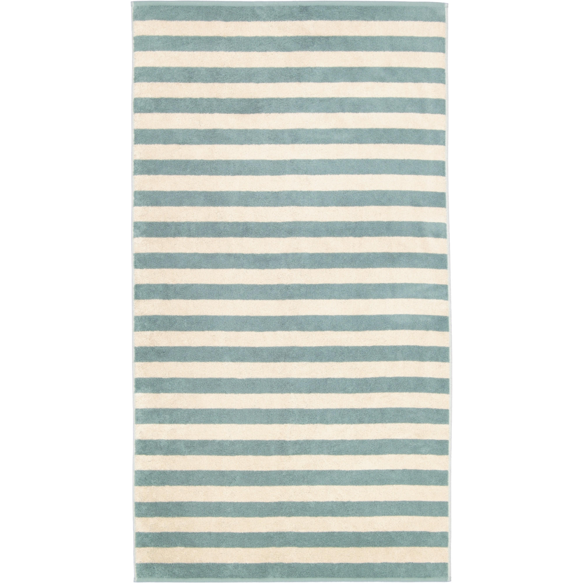 DUSCHTUCH LINES BLOCKSTREIFEN 6256 FJORD - 43 - Pastellgrün, Textil (80/150cm) - Cawoe