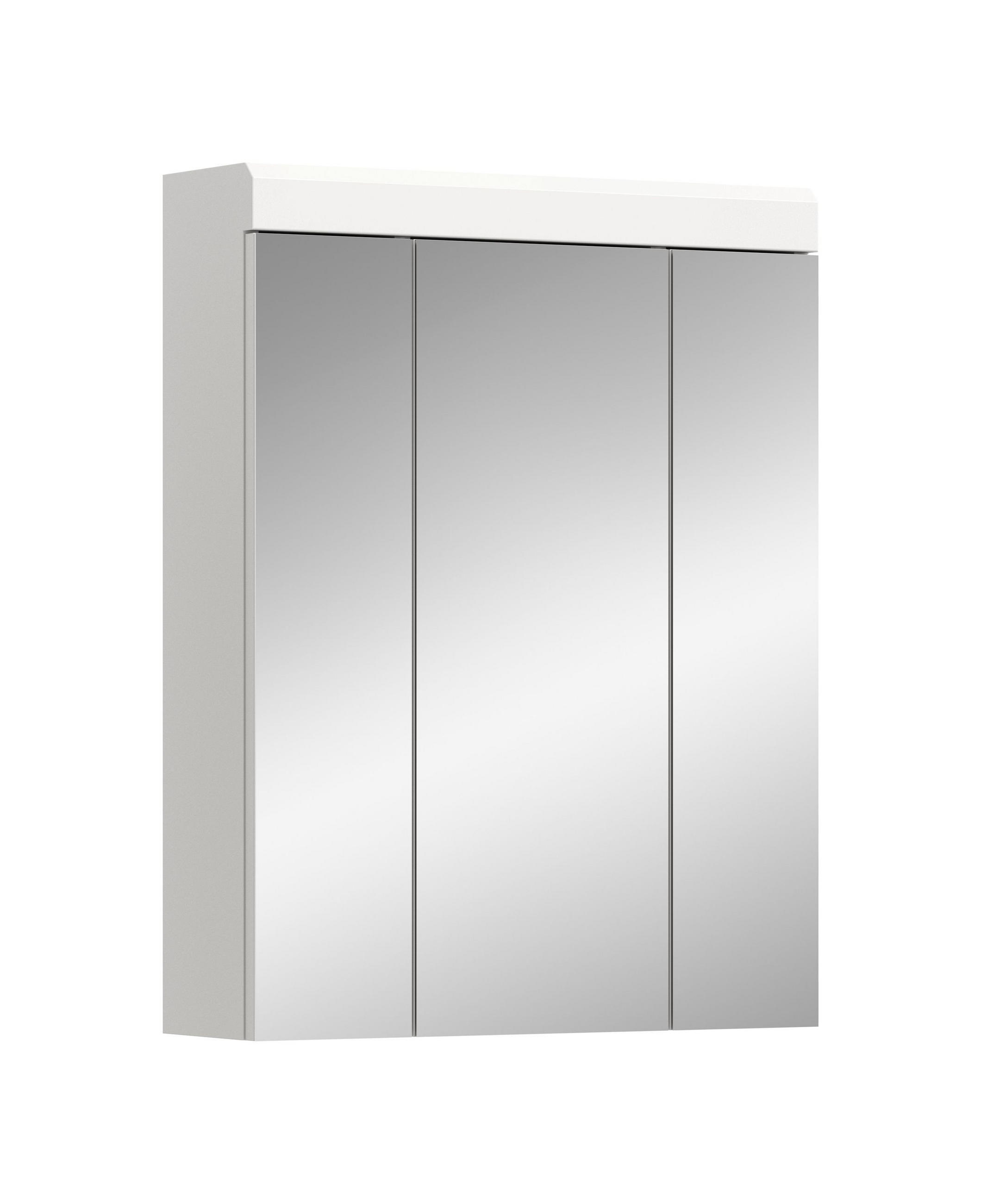 Homes & Jones Spiegelschrank Weiß 60x79x18 cm