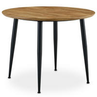 ESSTISCH NEVERS nussbaum - Nussbaumfarben, Holzwerkstoff (100/100/77cm) - IDIMEX