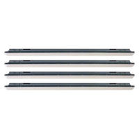 LED DECKENLEUCHTE Kunststoff Weiß 4x Wannenleuchte 150 cm - Weiß, Kunststoff (150/6.4/6cm)