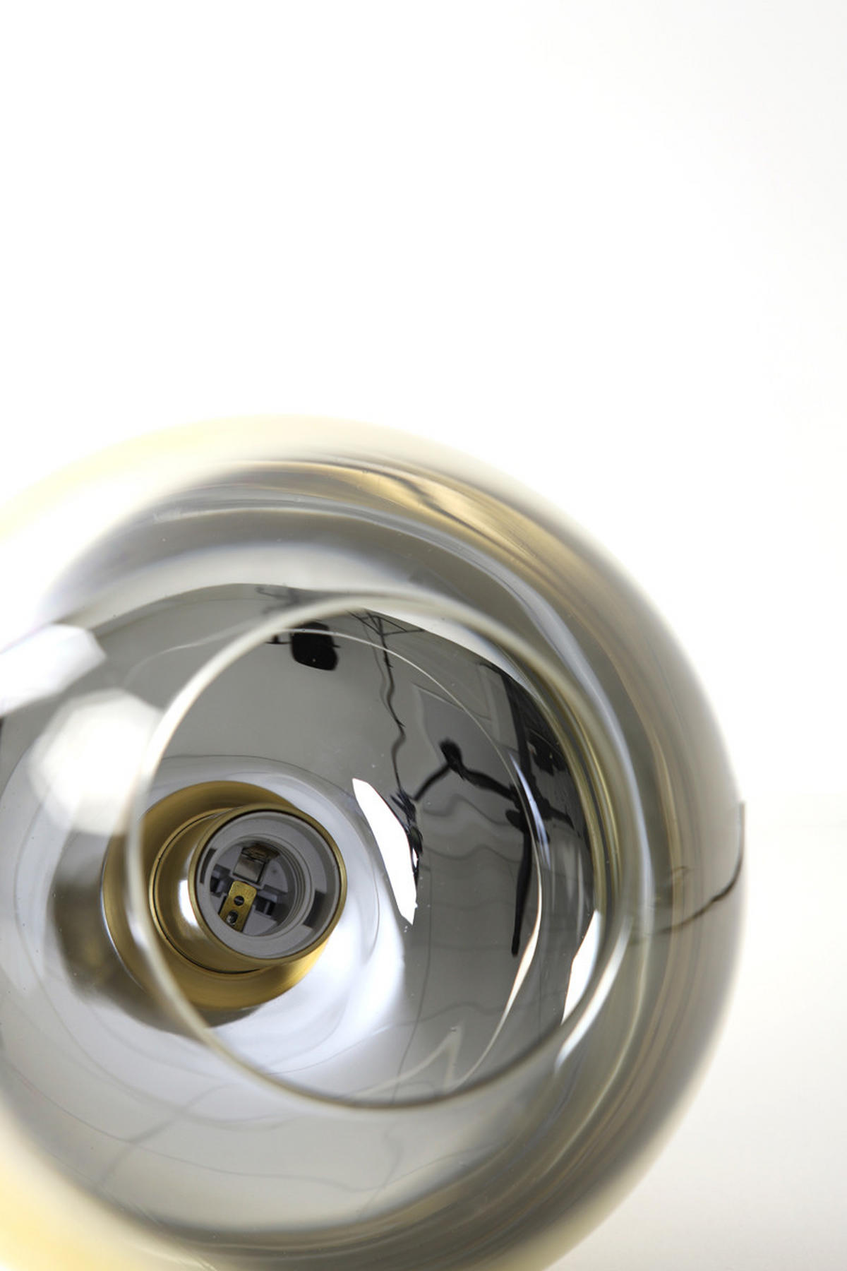 HÄNGELAMPE Mayson Gold Ø23/18 cm - Goldfarben, Glas (23/23/18cm) - Light & Living