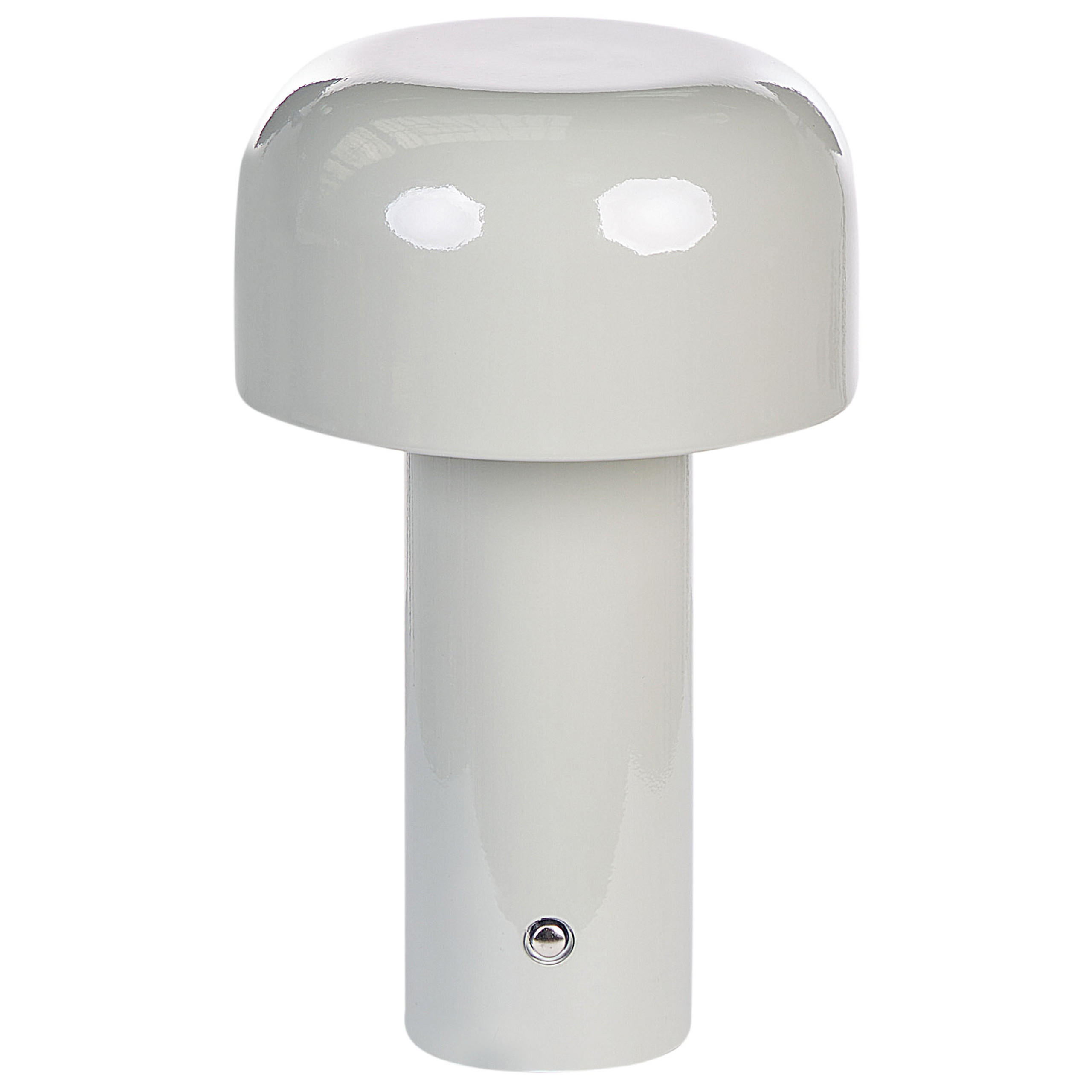 LED-TISCHLEUCHTE Grau Besos - Grau, Metall (12/12/21cm) - Beliani