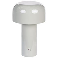 LED-TISCHLEUCHTE Grau Besos - Grau, Metall (12/12/21cm) - Beliani