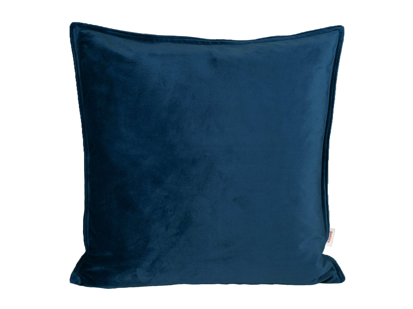 KISSENHÜLLE Samt&Sonders admiral-blau 50/50 cm - Blau/Dunkelblau, Textil (50/50cm) - beties Heimtextil