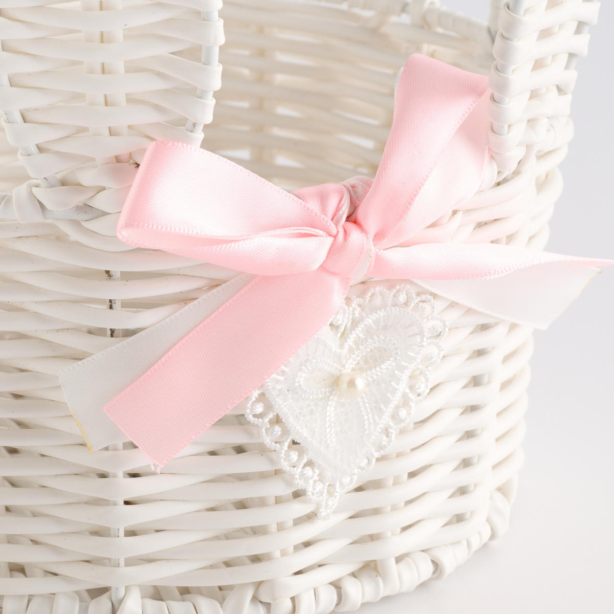 KORB MIT HENKEL Bunkie - Weiß, Kunststoff (20/29/20cm) - home&you