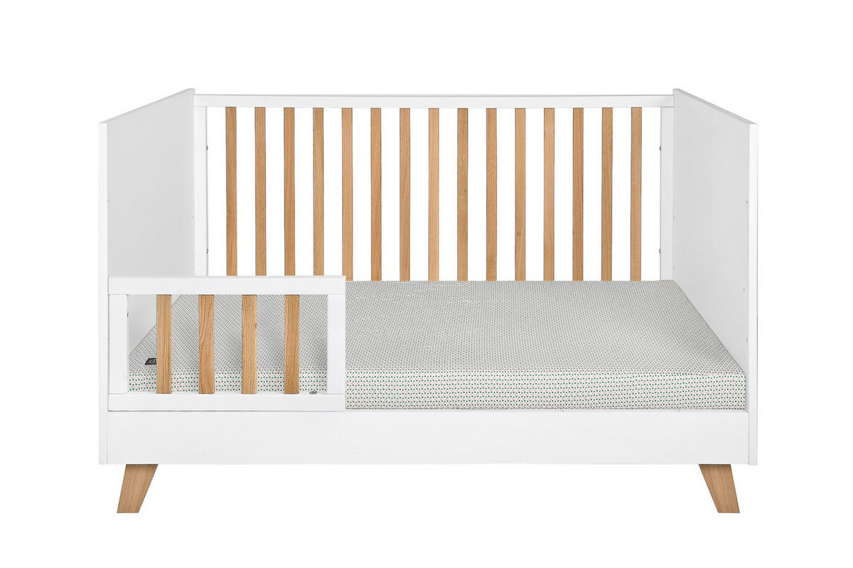 GITTERBETT Zara 140/70 - Weiß, Holzwerkstoff (70/140cm) - RAUMHIRSCH FURNITURE