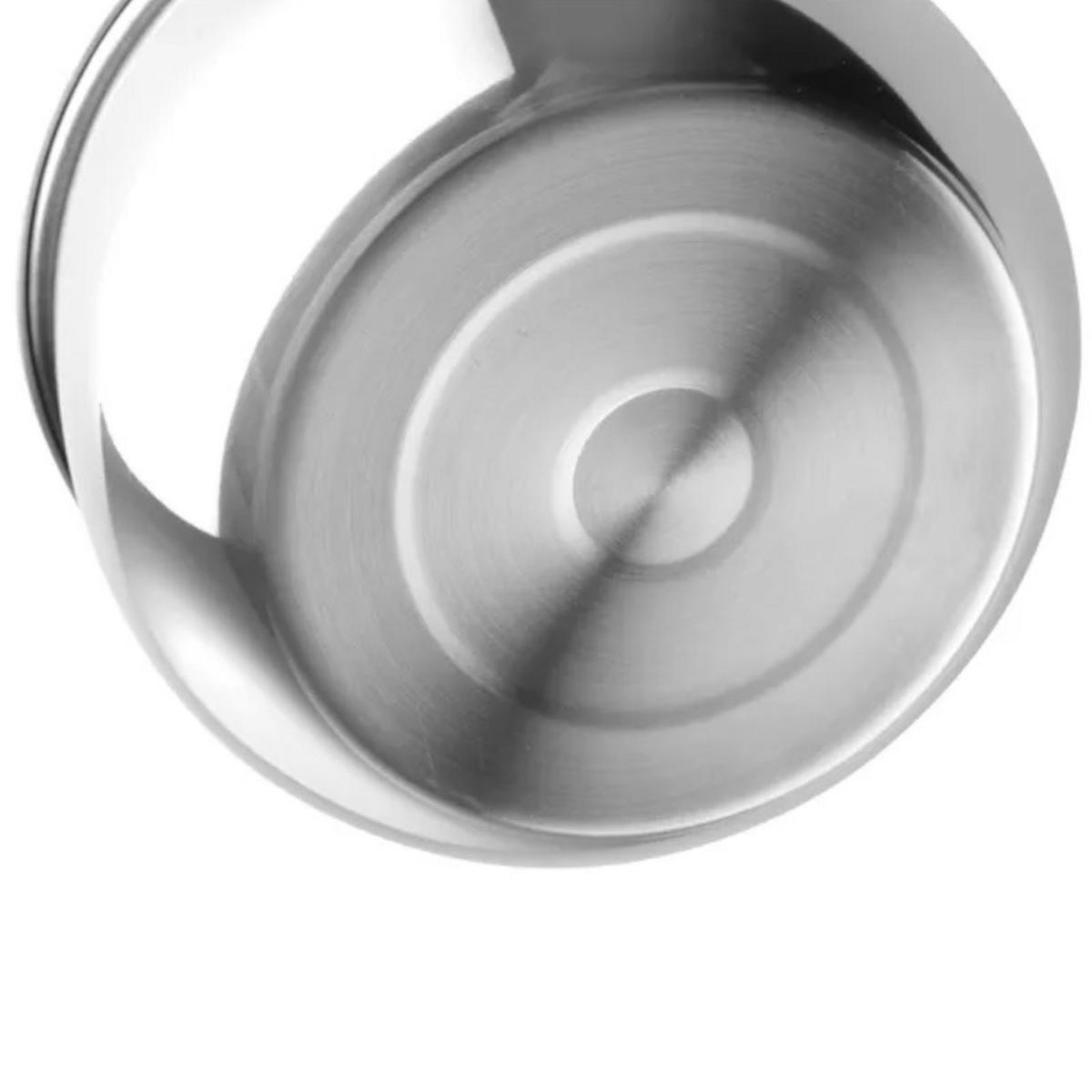 TOPF 3441353 - Silberfarben, Metall (25/30/25cm) - Hendi