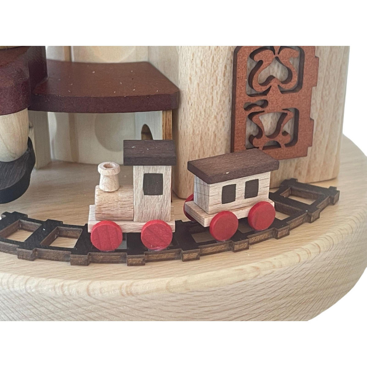 RÄUCHER-KACHELOFEN Junge mit Eisenbahn 21/17/17 cm - Multicolor, Metall (17/21/17cm)