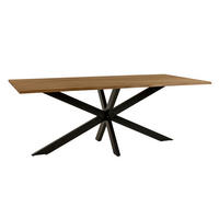 ESSTISCH SALVADOR - Eichefarben/Beige, Holz (100/280/77cm) - SAM