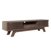TV-ELEMENT 150/35/44 cm Vintage Holzoptik mit Schublade und 2 Türen - Nussbaumfarben, Holzwerkstoff (35/44/150cm) - Korfee