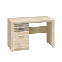 SCHREIBTISCH Castel Sonoma Eiche hell / Sonoma Eiche Trüffel 120 / 58 / 78cm - Trüffeleichefarben/Sonoma Eiche, Holz/Holzwerkstoff (58/120/78cm) - Feldmann-Wohnen