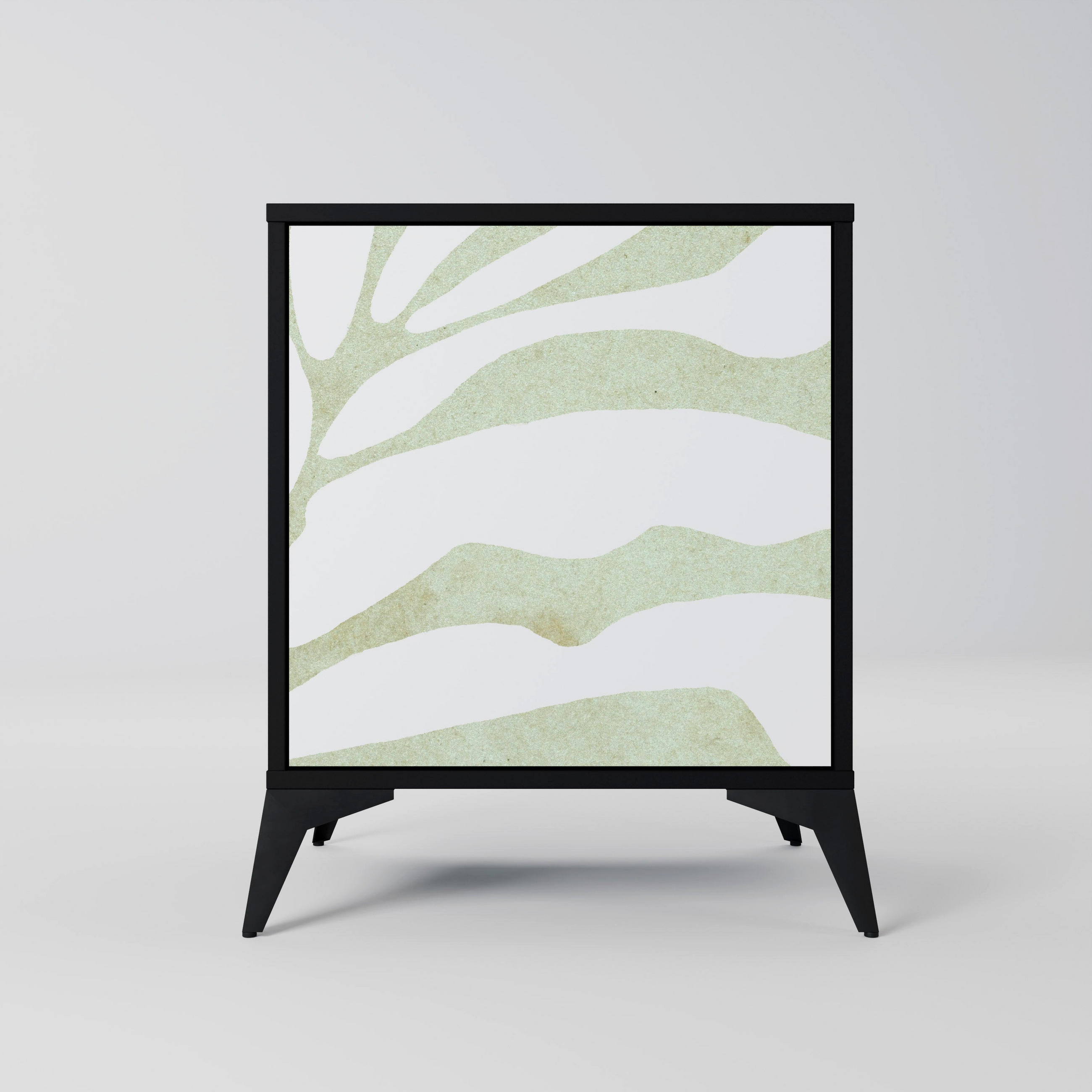 SpaceRebels Sideboard Schwarz 57.5x70.5x42 cm