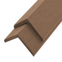 WPC ABSCHLUSSLEISTE FINEA - Teak - Teakfarben, Kunststoff (110/4.5/4.5cm) - Home Deluxe