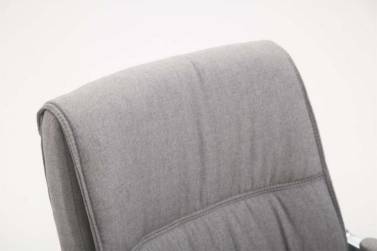 SCHWINGSTUHL Stoff grau - Grau, Textil/Metall (58/102/65cm) - CLP