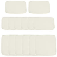 SESSELAUFLAGEN Creme 1 Stück - Beige, Kunststoff (8/65/65cm) - GiPP