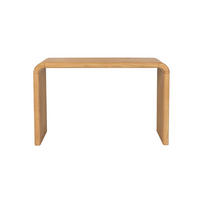 KONSOLENTISCH Brave Holz - Braun, Holzwerkstoff (120/38/75cm) - Zuiver