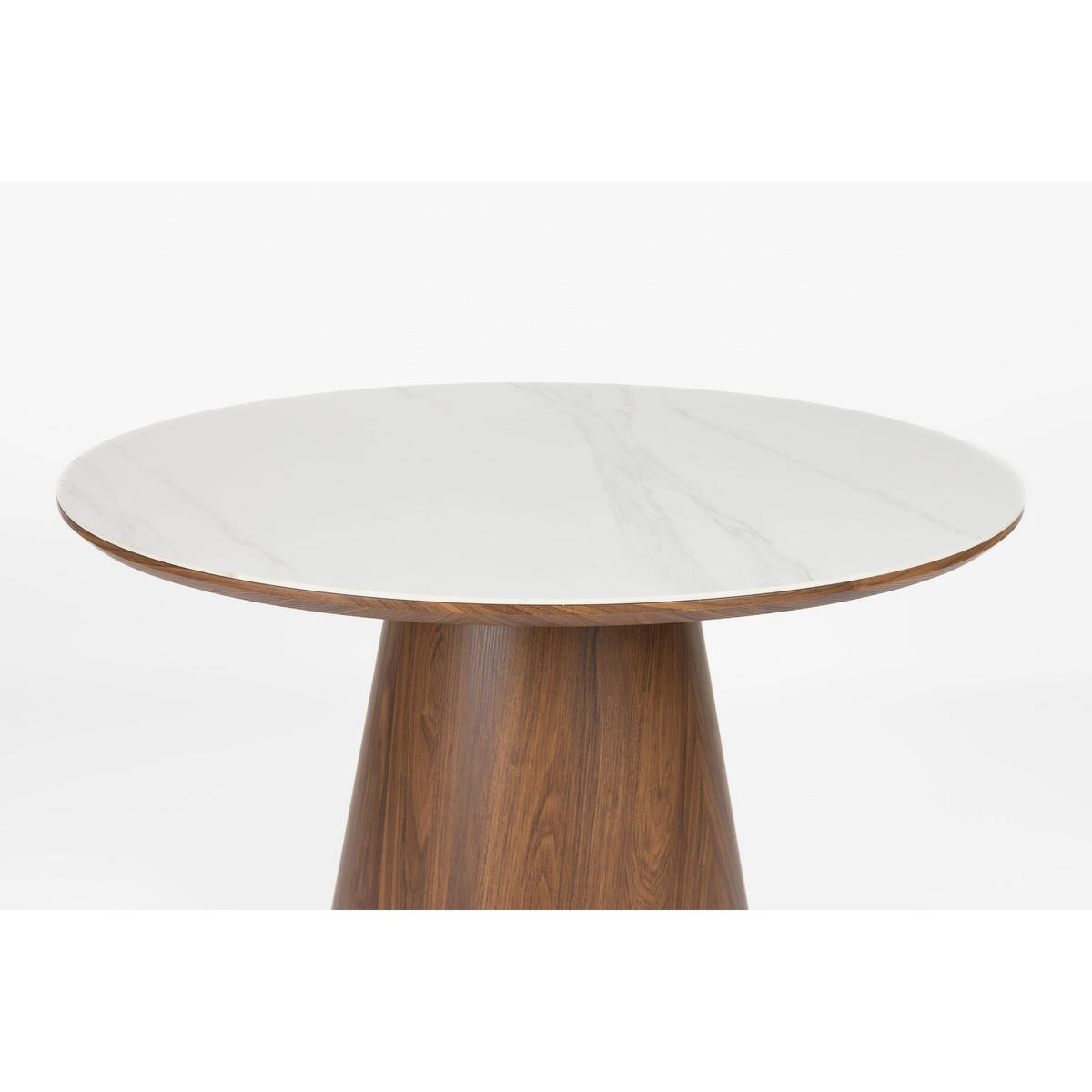 ESSTISCH - Dunkles Holz - Nussbaumfarben, Holz (115/115/77cm) - Drawer