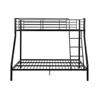 ETAGENBETT - 3 Personen - Metall - Schwarz - - Schwarz, Metall (140/190cm) - Vente-Unique
