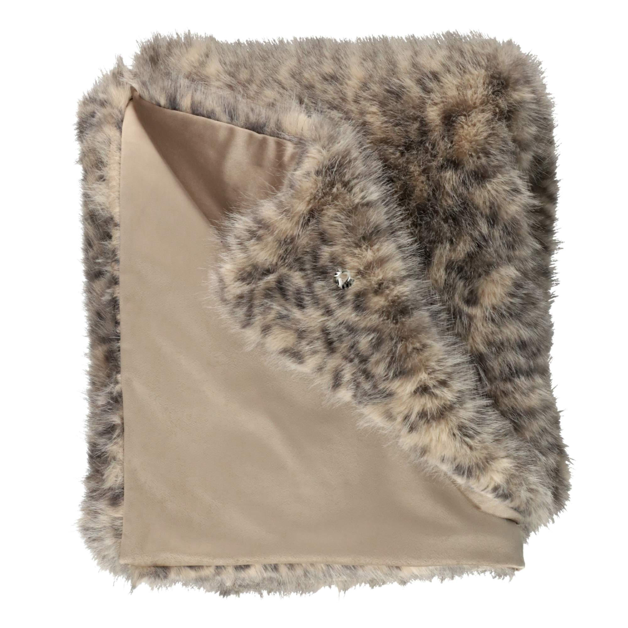 WOHNDECKE LEO - Braun, Textil (130/170cm) - Sportalm Kitzbühel