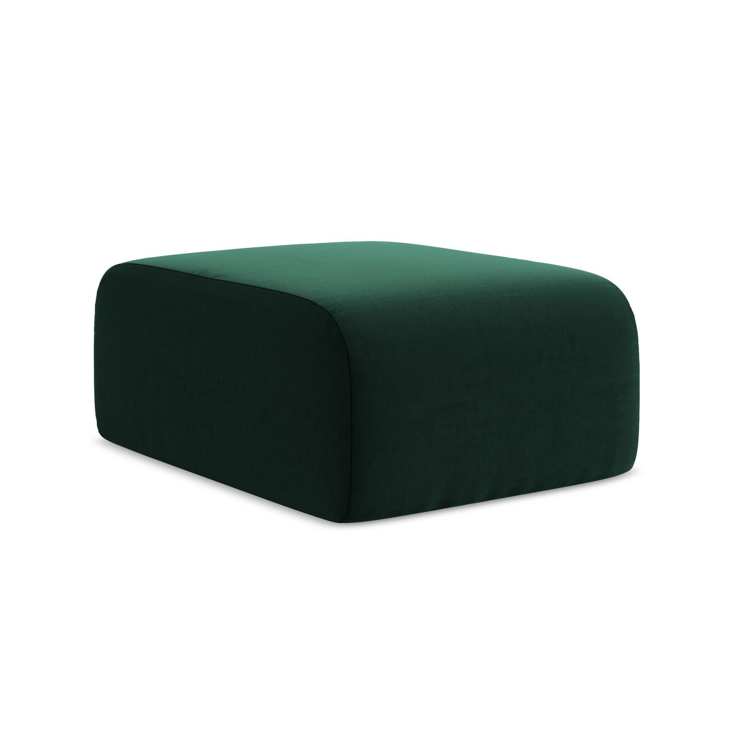LaMiaSofa Pouf Dunkelgrün 72x42x94 cm