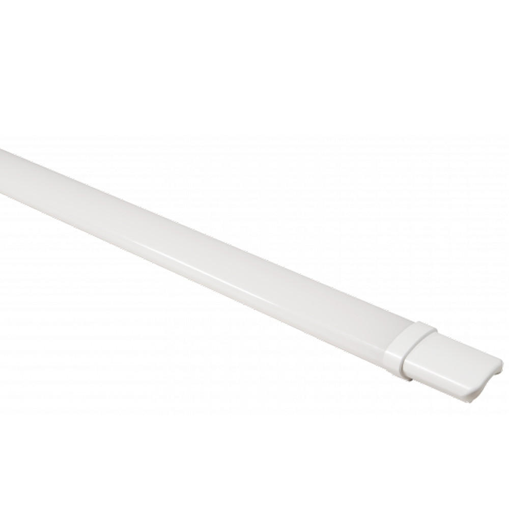 LED DECKENLEUCHTE Kunststoff Grau - Grau, Kunststoff (153/5.3/3.5cm)