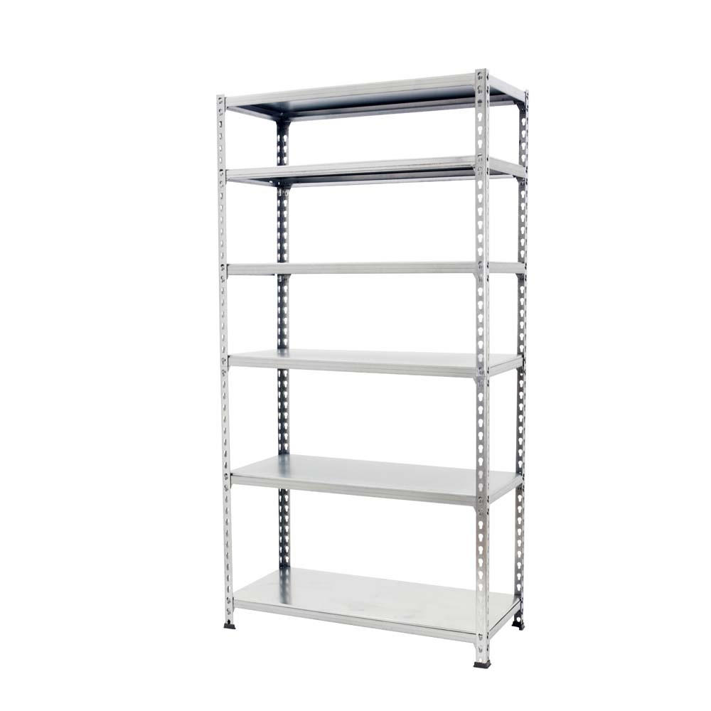 Proregal Schwerlastregal Silber 120x250x50 cm