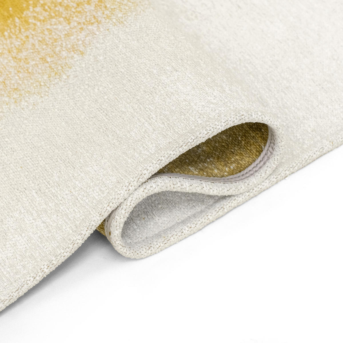 TEPPICH Gold Moss Meditation Drop 240/240 cm - Goldfarben, Kunststoff/Textil (240/240cm) - Louis De Poortere