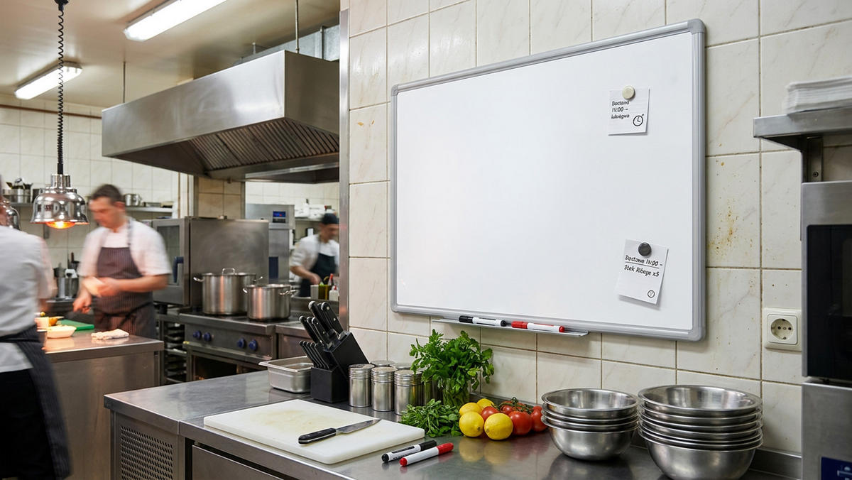 WHITEBOARD Magnetisch 80x50cm - PREMIUM EXPO Alurahmen - Weiß, Metall (80/50/1.6cm) - ALLboards