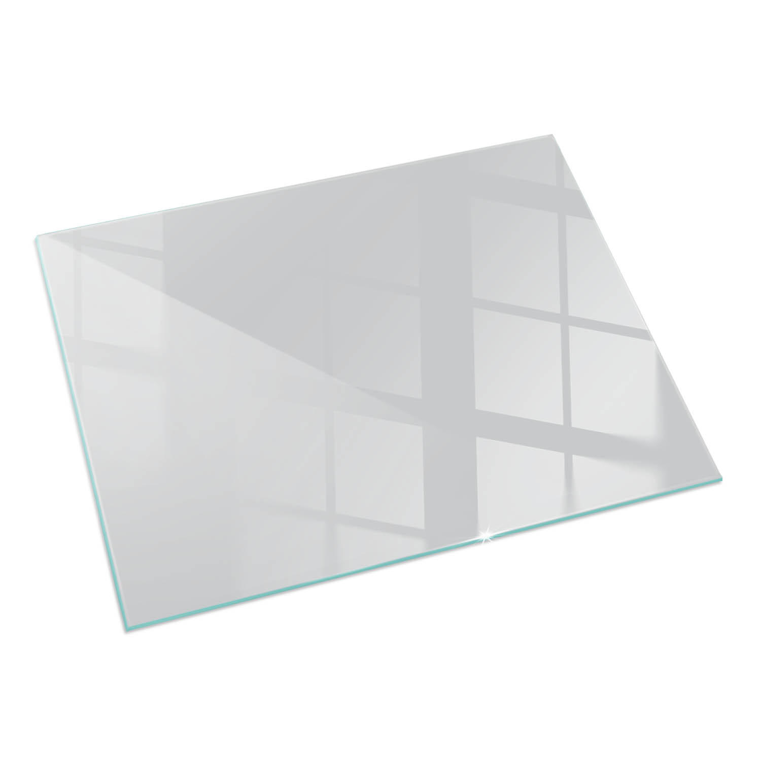 ArtPrintCave Glasplatte Grau 60x40x0.4 cm