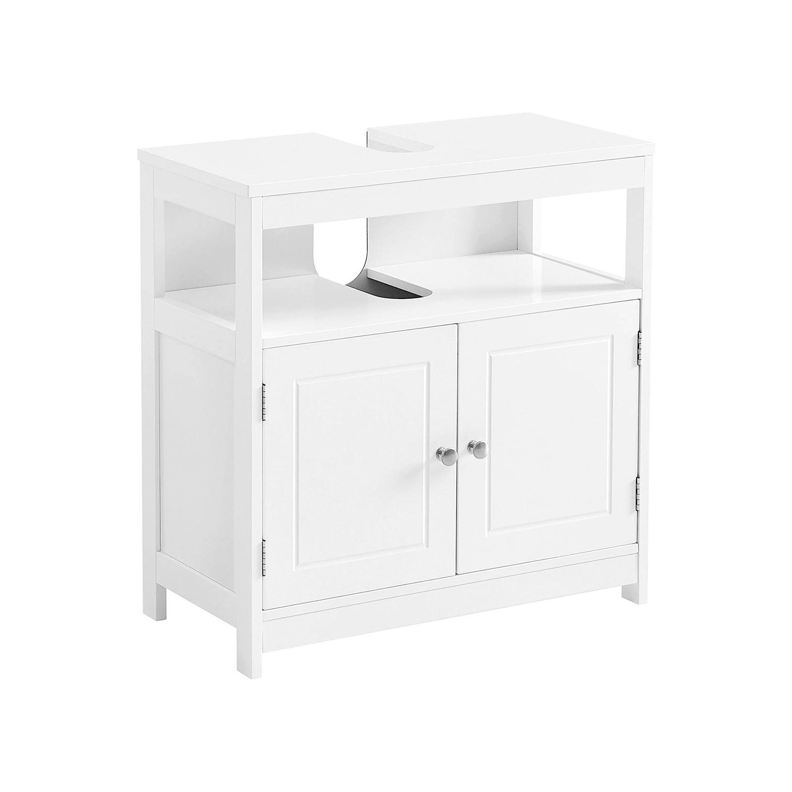 Hansiro Waschbeckenunterschrank Weiß 30x60x60 cm