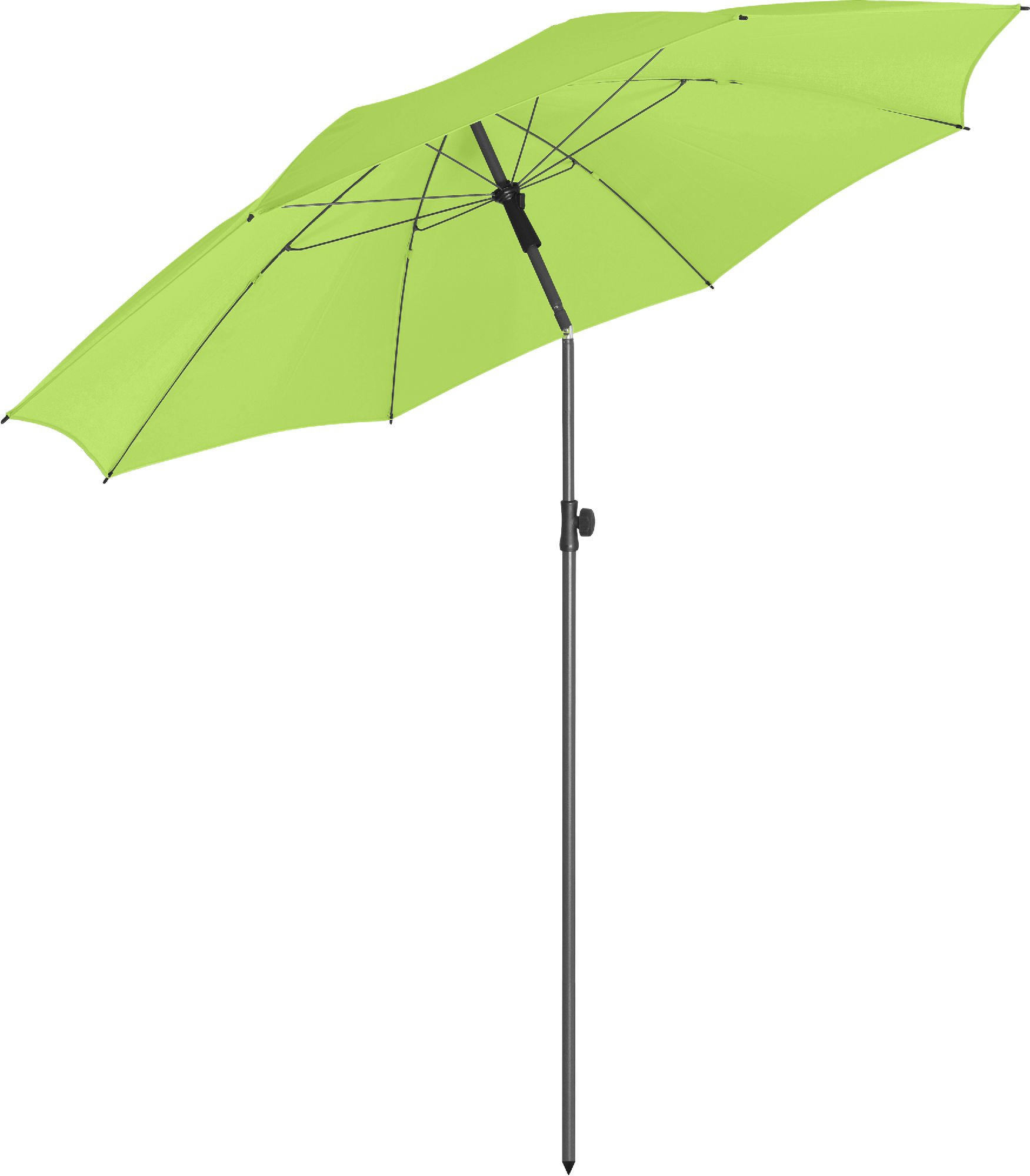SONNENSCHIRM 200/200/126 cm - Grün, Kunststoff (200/200cm) - FARE