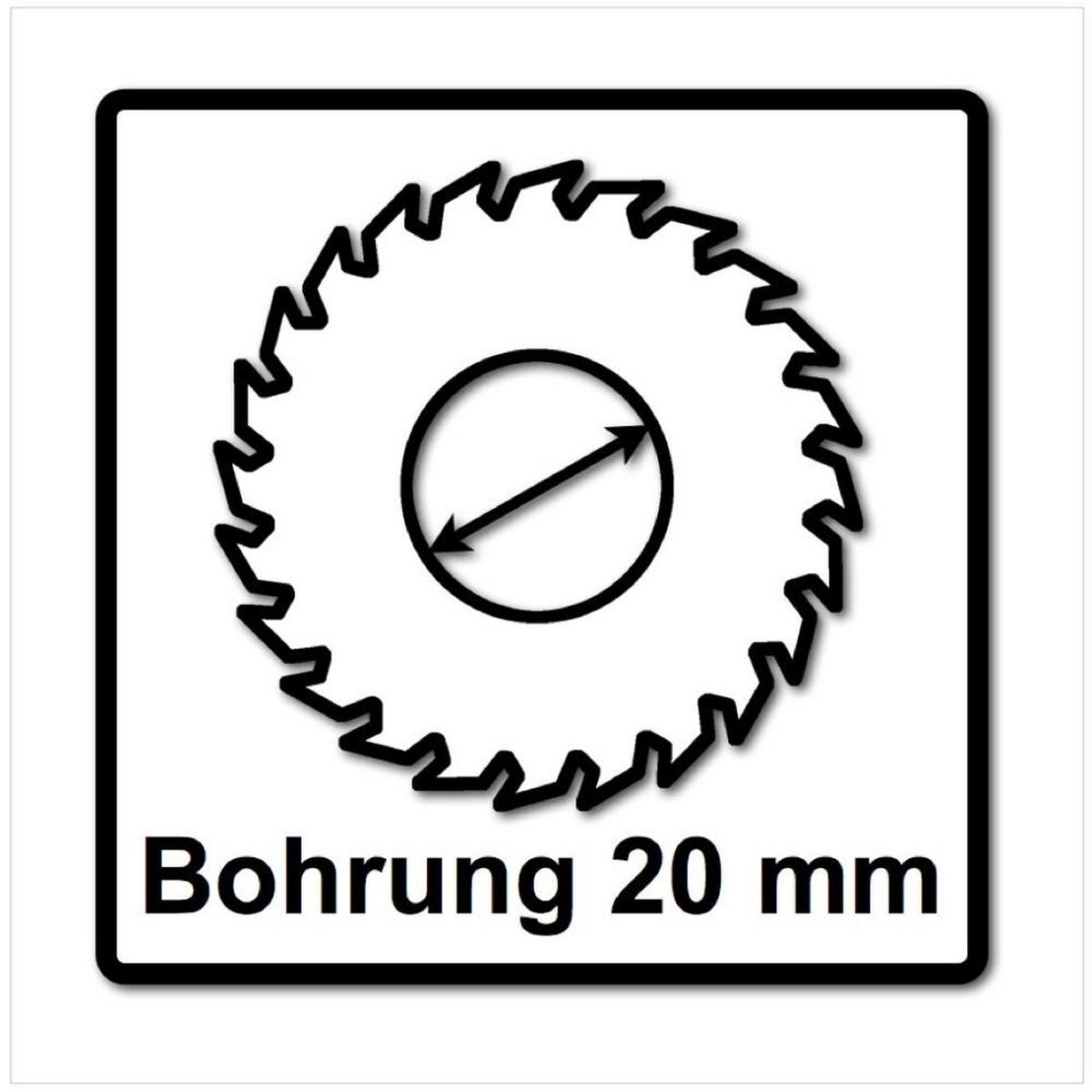 FESTOOL Panther Kreissägeblatt HW 160 x 20 x 2,2 PW12 12 Zähne ( 496301 ) - Multicolor, Kunststoff (23/20/1cm) - Festool