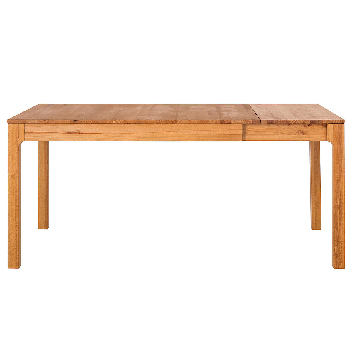 ESSTISCH - Massivholz - Buchefarben, Holz (80/120/75cm) - home24