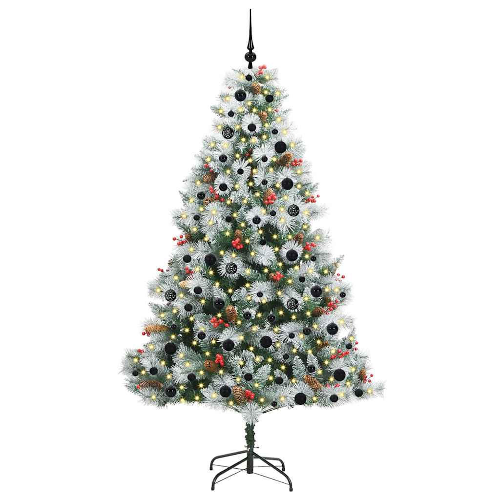 vidaXL Weihnachtsbaum Grün 210 cm