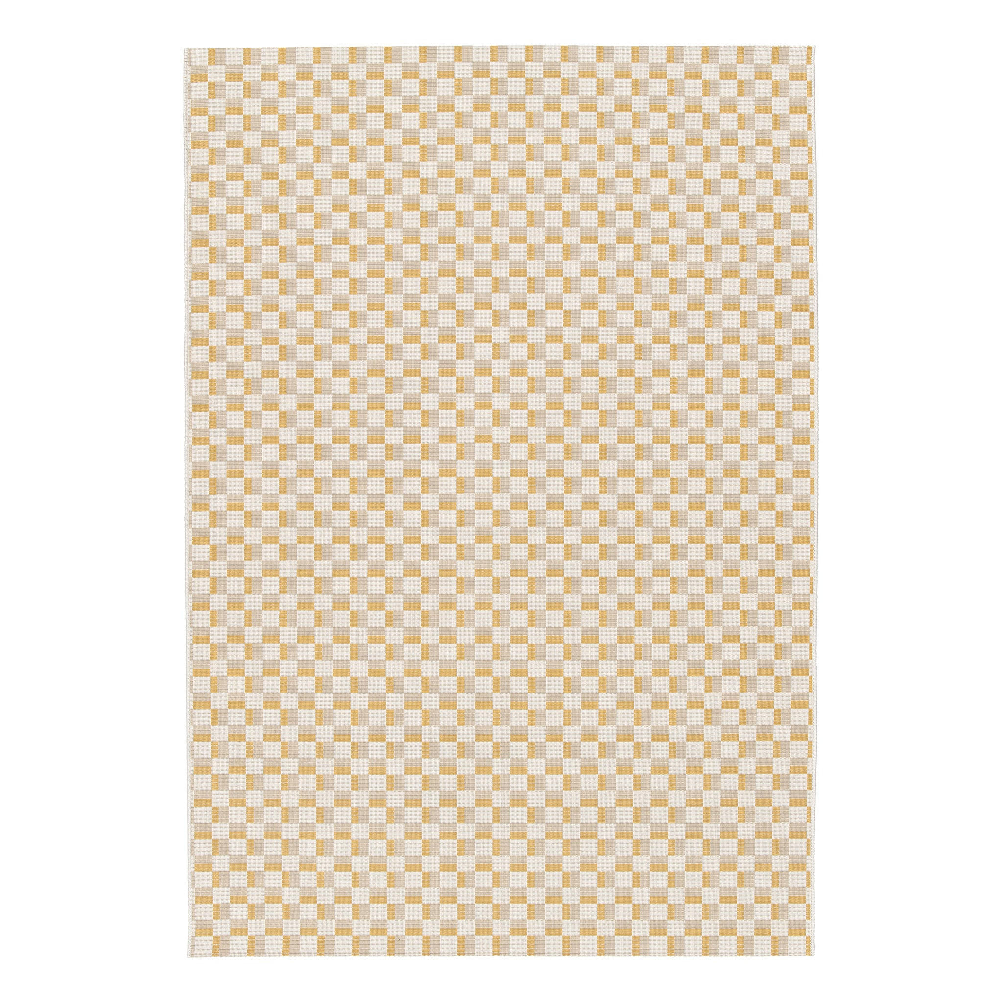 DESIGN Teppich für Innen und Außen gelb - Gelb, Textil (160/230cm) - AFK Living