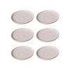 KAFFEEUNTERTASSEN Jasper rosa ø 15.0 cm 6er Set - Rosa, Keramik (15cm) - Ritzenhoff Breker