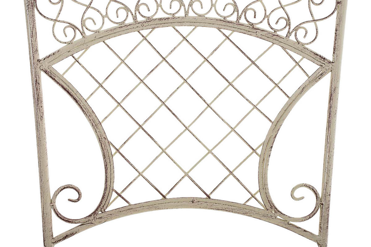 GARTENSTÜHLE Adelia - 2er Set antik-creme - Naturfarben, Metall (42/94/37cm) - TPFGarden